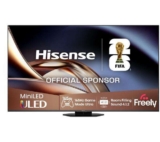 HISENSE U8Q 75 Mini LED 4K 165Hz Smart Al TV with Freely – 75U8QTUK