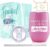 HIYAA Mothers Day & Birthday Gift for Women – 12oz Vacuum Insulated Wine Glass with Lid & Straw