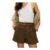 H&M Belted Twill Shorts