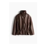 H&M Oversized Peplum Jacket