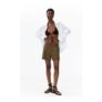 H&M Pleat-Front Shorts