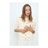 H&M Pointelle-Knit Cardigan