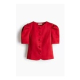 H&M Puff-Sleeved Blouse