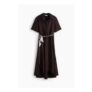 H&M Tie-Belt Shirt Dress