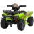 HOMCOM 370-189V70GN 6V Kids Ride-On Quad Bike with Music (1836 Months, Green)