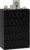 HOMCOM Chest of Drawers 5-Drawer Organiser 80 x 39 x 115 cm Black Storage Unit, for Bedroom, Living Room