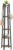 HOMCOM Coat Stand, 4 Tier Freestanding Coat Rack with 8 Hooks and 4 Shelves for Clothes, Bags, Hats, Industrial Clothing Organiser for Home, Entryway, Hallway, Bedroom, Rustic Brown