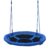 HOMCOM Kid Nest Swing Seat Saucer Tree Swing 40 Inch/100cm for Outdoor Indoor Blue Sold & Shipped by Aosom MHSTAR UK