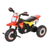HOMCOM Kids Trike with Music & Lights, Red, 18-36 Months