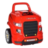 HOMCOM Kids Truck Engine Toy Set Service Station Playset