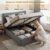 HOMCOM King Size Ottoman Gas Lift Bed – W/Code