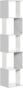 HOMCOM Modern 5-Tier Bookshelf, Freestanding Bookcase Storage Shelving for Living Room Home Office Study, White and Light Grey