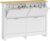 HOMCOM Narrow Shoe Cabinet, Space Saving Shoe Storage Cabinet with 4 Flip Drawers and Adjustable Shelves for 4-16 Pairs of Shoes for Hallways and Living Room, White