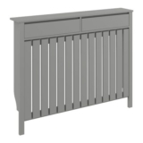 HOMCOM Radiator Cover with Drawers, Grey
