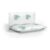 HOME STILL Memory Foam Pillows 2-Pack, 40x70x12 Cm, Aloe Vera