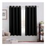 HOMEIDEAS Blackout Curtains, 2 Panels, 46×54 Inches, Eyelet