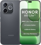HONOR 600 Lite 5G Unlocked Smartphone 108MP AI Camera 6520mAh Battery 8GB RAM 128GB Storage