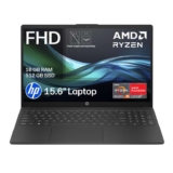 HP 15.6 Laptop AMD Ryzen 5 7520U 16GB RAM 512GB SSD Full HD