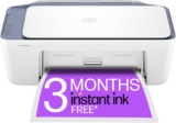 HP DeskJet 2922 All in One Printer Wireless Colour 3 months free Instant Ink Included Easy Setup & Reliable Wi-Fi Print, Scan & Copy