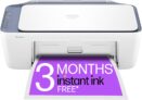 HP DeskJet 2922 All in One Printer Wireless Colour 3 months free Instant Ink Included Easy Setup & Reliable Wi-Fi Print, Scan & Copy