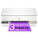 HP Envy 6120e All in One Printer Perfect for Home Colour Wireless Print, Scan & Copy 3 Months of free Instant Ink Prime Deal