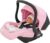 HTI Joie Junior I-Gemm Dolls Car Seat Comfort Carry Along Chair Baby Doll Travel With Storage Integrated Strap Fits up to 45cm Prams, Pushchairs and Accessories Ages 3, 34.528.847 cm
