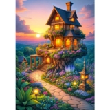 HUADADA Jigsaw Puzzles for Adults 1000 Piece Puzzle – Fairy Tale House – Sold By HUADADA-PUZZLE/FBA