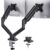 HUANUO Dual Monitor Mount for 2 Monitors up to 32 inches, Each Arm Holds Max 10kg – Sold by BSQ Technology EU FBA