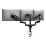 HUANUO Triple Monitor Mount for 13-27 Inch, VESA 75/100