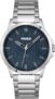 HUGO Analogue Quartz Watch for Men Collection First – Available with Stainless Steel Bracelet or Leather Strap