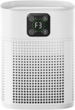 HY1800 Pro Air Purifier for Bedroom & Home, 360 Air Intake, H13 HEPA Air Cleaner for Smoke, Pet Dander & Odours, Quiet Sleep Mode, 9H Timer, White