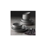 Habitat 12 Piece Stoneware Dinner Set – Matt