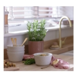 Habitat Addison Set of 4 Stoneware Cereal Bowl – White
