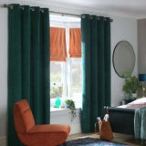 Habitat Dimout Velvet Eyelet Curtains 117x137cm – multiple colours – Free C&C