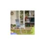 Habitat Folding Metal Garden Chair – Blue