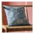Habitat Folk Floral Stitch Denim Cushion Blue – 43x43cm