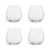 Habitat Portofino Stemless Wine Glass 4pk