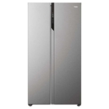 Haier American Fridge Freezer Non Ice & Water HSR5918DNMP – Platinum Inox – Delayed Dispatch