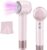 Hair Dryer 200 Million Negative Ionic Hairdryer,3 Speed 4 Heat Setting,110, 000 RPM High Speed Brushless Motor Blow Dryerwith Magnetic Nozzle51dB Low Noise Travel Hairdryers for Women and Men (Pink)