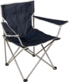 Halfords Folding Arm Camping Chair – Navy – 2 for £14 (free C&C)