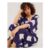 Halia Artisanal Tie-Dye Midi Kaftan Blue