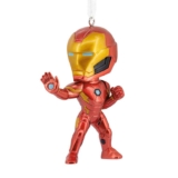 Hallmark Collectable MARVEL Stylised Iron Man Ornament – Red & Yellow / Green & Yellow