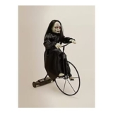 Halloween Black 7 White 3FT Tricycle Doll