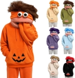 Halloween Costumes Big Mouth Monster Hoodies for Adult