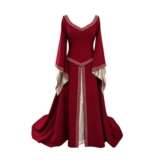 Halloween Medieval Renaissance Gothic Lace-up Dress