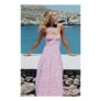 Halter Neck Midi Dress with Polka Dots