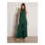 Halter Neck Wide-Leg Linen Blend Jumpsuit