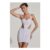 Halterneck Mini Dress in White