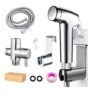 Handheld Bidet Sprayer Kit with 1.5m Hose, Holder & T-Adapter