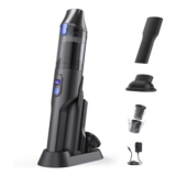 Handheld Car Vacuum – 35-Min Run Time, 20KPa